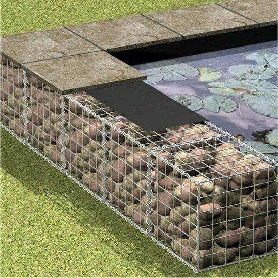 Габион сетчатый 400х400х400 мм ячейка 50х50 мм цинк Таврос