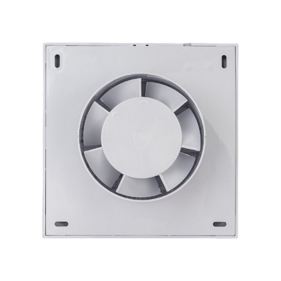 Вентилятор осевой Эвент С с обратным клапаном с антимоскитной сеткой 205х205 мм d150 мм белый