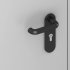 Дверь техническая DoorHan ДТ-60 глухая правая серый RAL 7035 980х2050 мм
