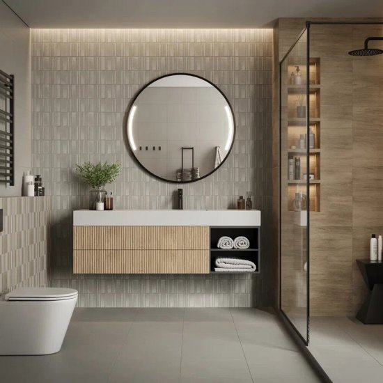 Керамогранит Шахтинская плитка Тренд серый 400х400х7 мм (11 шт.=1,76 кв.м)