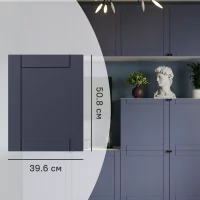 Дверь для шкафа Лион Байонна 39.6x50.8x1.6 см МДФ цвет индиго