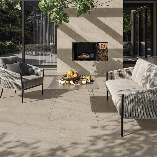 Керамогранит Kerranova Bereg бежевый 1200х600х10 мм (2 шт.=1,44 кв.м)