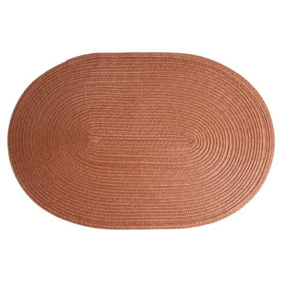 Салфетка под столовые приборы Vidage 45x30 см овальная полипропилен цвет терракот