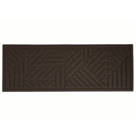 Коврик грязезащитный Cipro G1 25x70 см полипропилен цвет коричневый