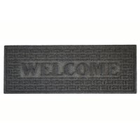 Коврик грязезащитный Cipro W2 25x70 см полипропилен цвет серый