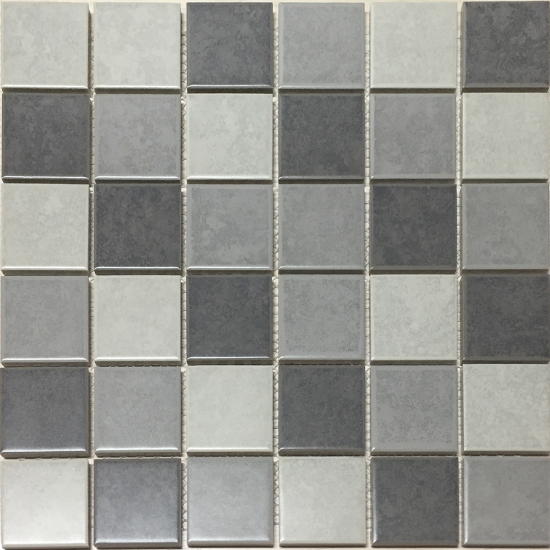 Мозаика керамическая KREAFORTA серый микс 300x300x6 мм