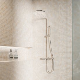 Мозаика мраморная KREAFORTA бежевый 300x300x4 мм