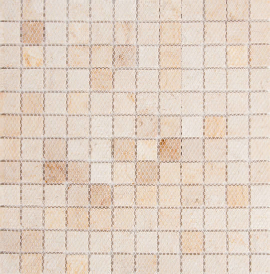 Мозаика мраморная KREAFORTA бежевый 300x300x4 мм