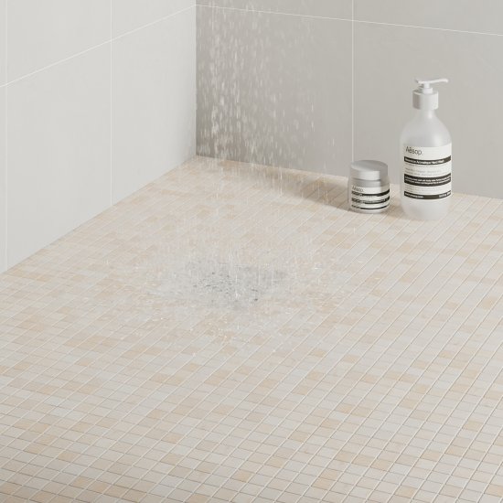 Мозаика мраморная KREAFORTA бежевый 300x300x4 мм