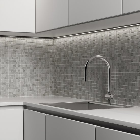 Мозаика мраморная KREAFORTA серый 300x300x4 мм