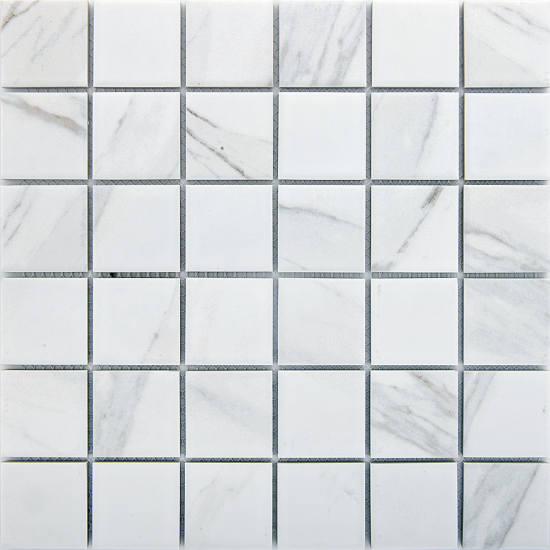 Мозаика мраморная KREAFORTA белый 306x306x6 мм