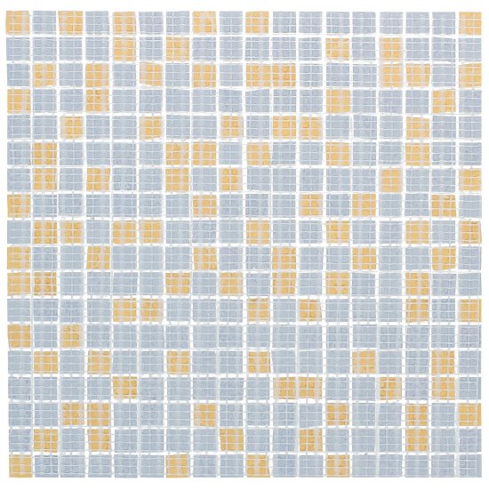 Мозаика стеклянная KREAFORTA золотая 297x297x4 мм
