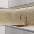 Мозаика стеклянная Kreaforta золотая 297x297x4 мм