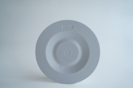 Декоративная потолочная розетка полистирол белая Decoflair D303-430 43 см