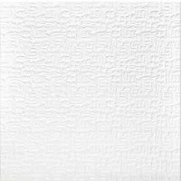 Потолочная плитка экструдированная полистирол белая Decoflair 0804L 50x50 см 2 м²