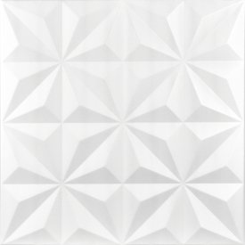 Потолочная плитка экструдированная полистирол белая Decoflair 0819L 50x50 см 2 м²