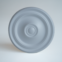 Декоративная потолочная розетка полистирол белая Decoflair D309-285 28.5 см