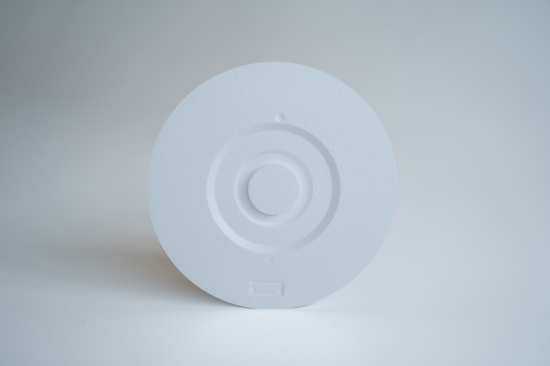 Декоративная потолочная розетка полистирол белая Decoflair D305-380 38 см