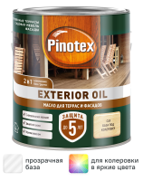 Защитное масло Pinotex Exterior Oil (CLR) цвет прозрачный 2.5 л