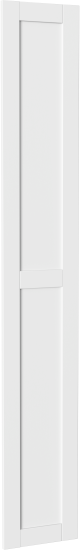 Дверь глухая для шкафа Буккер левая 29.7x193.8x1.6 см ДСП цвет белый