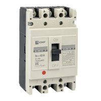 Автоматический выключатель в литом корпусе EKF PROxima ВА-99М-100 4P 63А 35 кА 400 В (mccb99-4P5In100-63m)