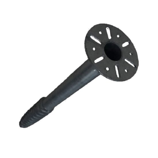 Свая винтовая многовитковая с приваренным фланцем SVF d57х1200 мм