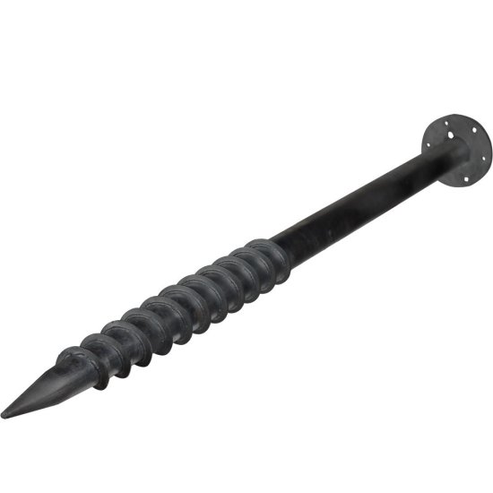 Свая винтовая многовитковая с приваренным фланцем SVF d57х1200 мм