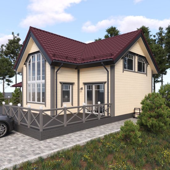 Сайдинг фиброцементный Fibra Plank 3000х200 мм светлая слоновая кость