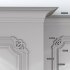 Плинтус потолочный из пенополистирола 110х110х2000 мм Bello Deco K 14