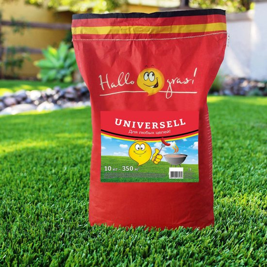 Семена газонной травы Universell Gras Газон Сити 10 кг