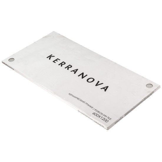 Керамогранит Kerranova Krater светло-серый 1200х600х10 мм (2 шт.=1,44 кв.м)