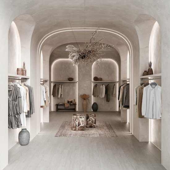 Керамогранит Kerama Marazzi Менара белый матовый 1598х196х9 мм (4 шт.=1,28 кв.м)