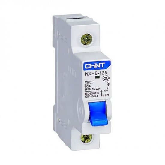 Выключатель нагрузки Chint NXHB-125 1P 25А 230 В на DIN-рейку (193172)