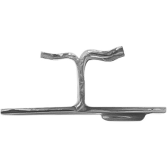 Клипса рядная монтажная Осфикс для бесшовного монтажа доски ДПК с саморезом нержавеющая сталь (35 шт.)