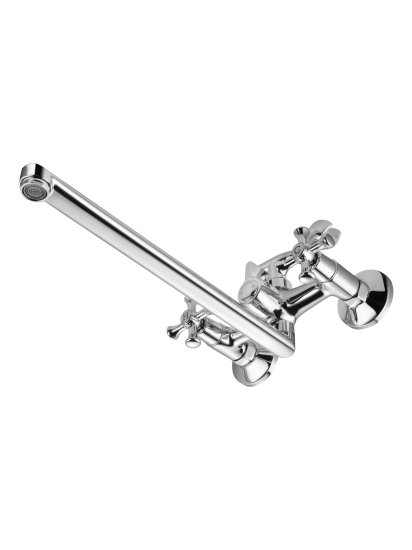 Смеситель для ванны Osgard Norito вентильный с лейкой и шлангом цвет хром