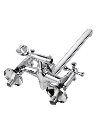 Смеситель для ванны Osgard Norito вентильный с лейкой и шлангом цвет хром