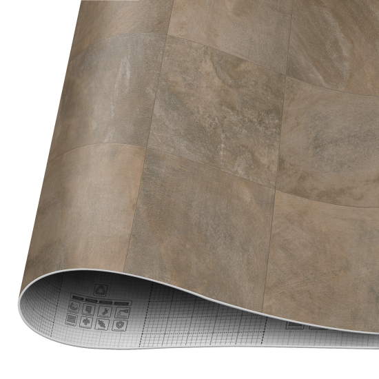 Линолеум полукоммерческий KREAFORTA «Ангара» 33 класс 2.5 м