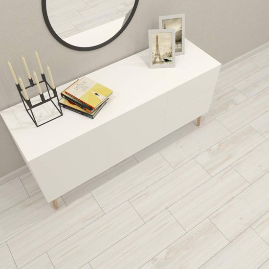 Керамогранит Grasaro Parquet белый 600х200х8 мм (10 шт.=1,2 кв.м)