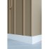 Молдинг из экополимера ударопрочный 20х10х2000 мм под покраску Bello Deco XPS M 19 белый