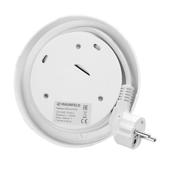 Электрический чайник Maunfeld MGK-613WH 1,7 л белый