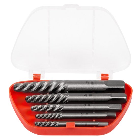 Набор экстракторов для шурупов Kranz (KR-12-6701) (5 шт.)