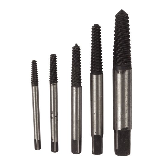 Набор экстракторов для шурупов Kranz (KR-12-6702) (5 шт.)