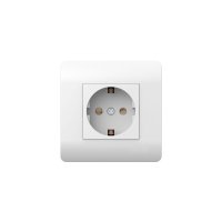 Розетка Chint NEW3-E встраиваемая белая со шторками (431534)