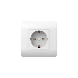 Розетка Chint NEW3-E встраиваемая белая со шторками (431534)