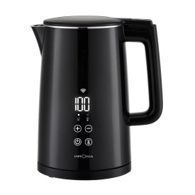 Электрический чайник Krona Digitaler Intelligent 1,5 л с регулировкой температуры черный