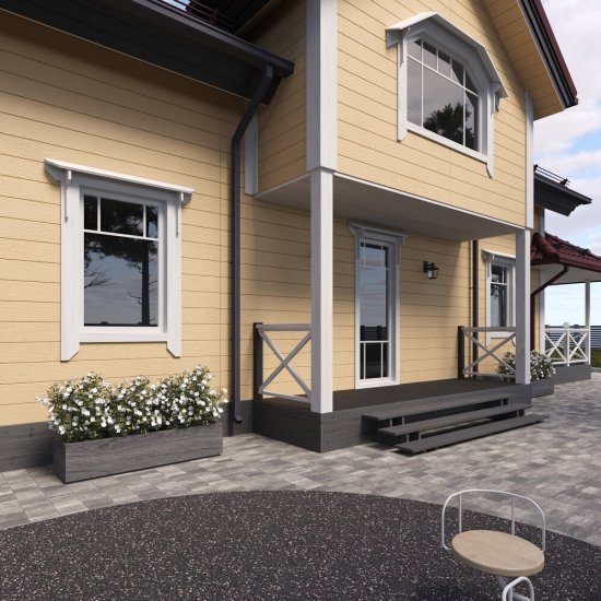 Сайдинг фиброцементный Fibra Plank 3000х200 мм бежевый