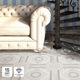 Линолеум полукоммерческий KREAFORTA «Терек» 32 класс 2.5 м