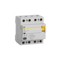 УЗО IEK ВД1-63 40А 3P+N тип AC 300 мА 4,5 кА (MDV10-4-040-300)