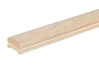 Поручень фигурный 45x70x3000 мм Бук