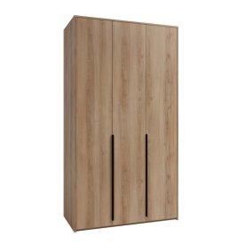 Шкаф распашной Бергамо с 3 дверями 120x220x60 см ЛДСП цвет дуб комано